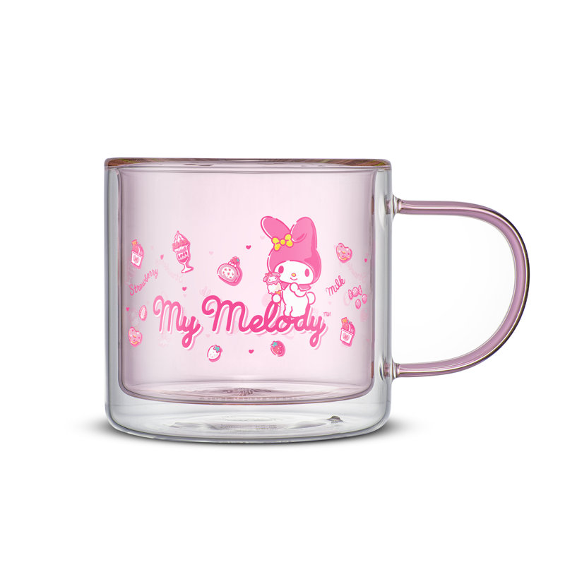 Grande tasse à café à double paroi Sanrio® My Melody