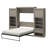 Wexford Murphy Bed with Side Cabinet Storage-82941114-66880881