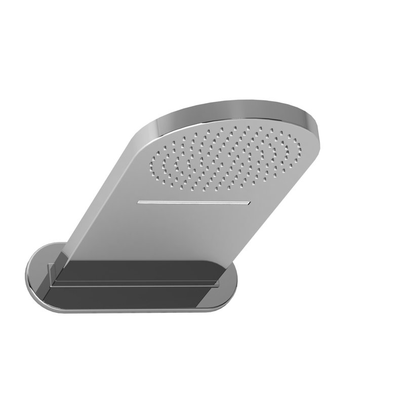 Rain and Cascade Shower Head, Chrome