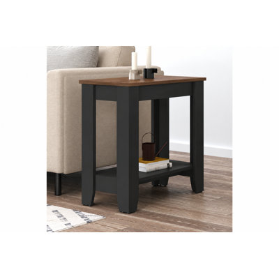 Justine Basilico End Table with Storage