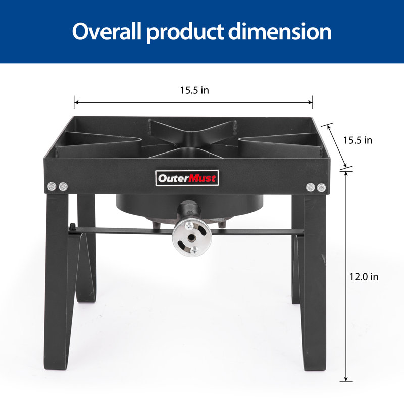 Poêle d'extérieur au propane simple 85 000 BTU OuterMust