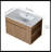 30'' Single Bathroom Vanity with Ceramic Top-97891082