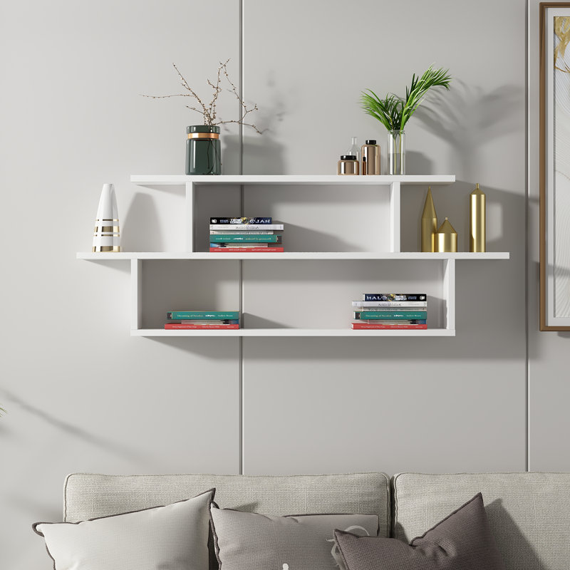 Raluca Floating Shelf, White