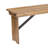 Aleksandra 8' x 12" Commercial Grade Rustic Solid Pine 3 Leg Folding Bench -1424921560