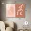 "Abstract Wall Art", ensemble de décorations murales imprimées en acrylique par Art Remedy, prêt à accrocher, 10 x 15-129609191-129609193