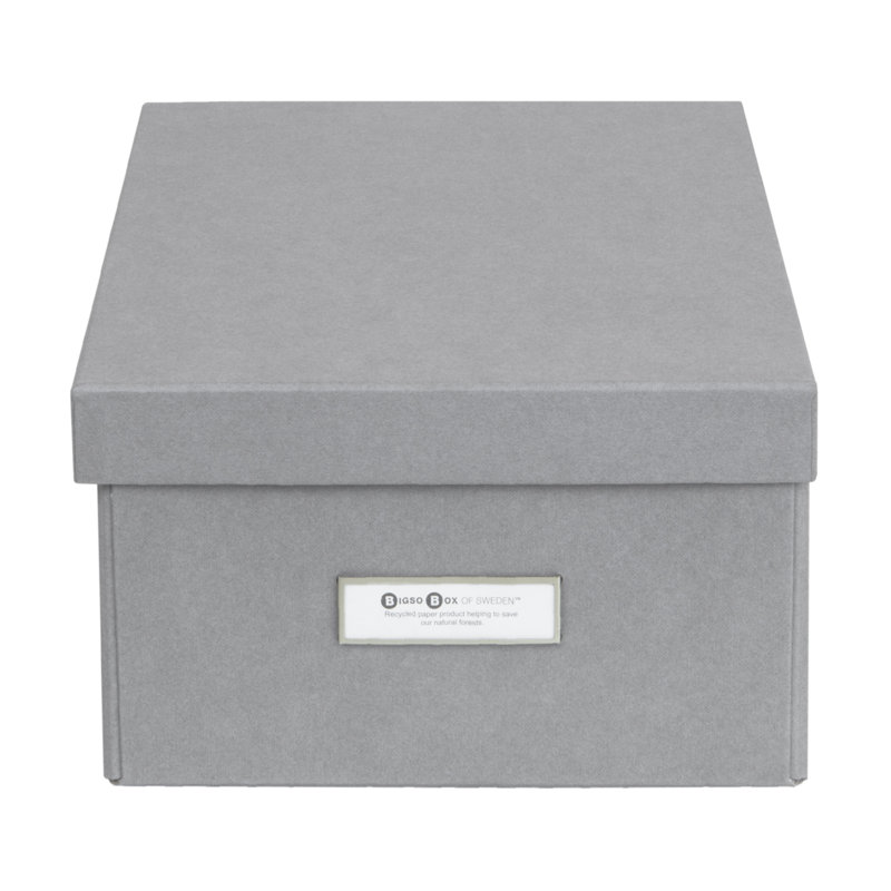 Collapsible Storage Box, Gray