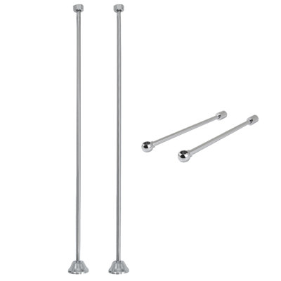 Conduite d'alimentation avec support mural