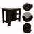 Kitchen Island, Four Legs, Three Shelves-407796617-407796622