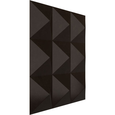 Panneau mural décoratif 3D Benson EnduraWall 11 pi 7 po x l 11 7/8 po, brume rustique métallique universelle (couvre 0,98 pi2)