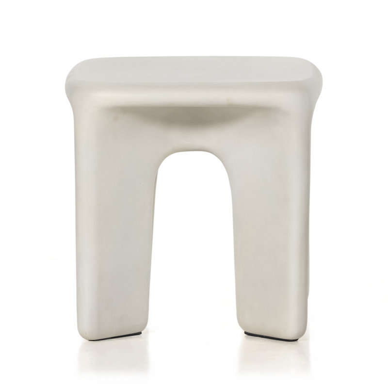 Dante End Table, White