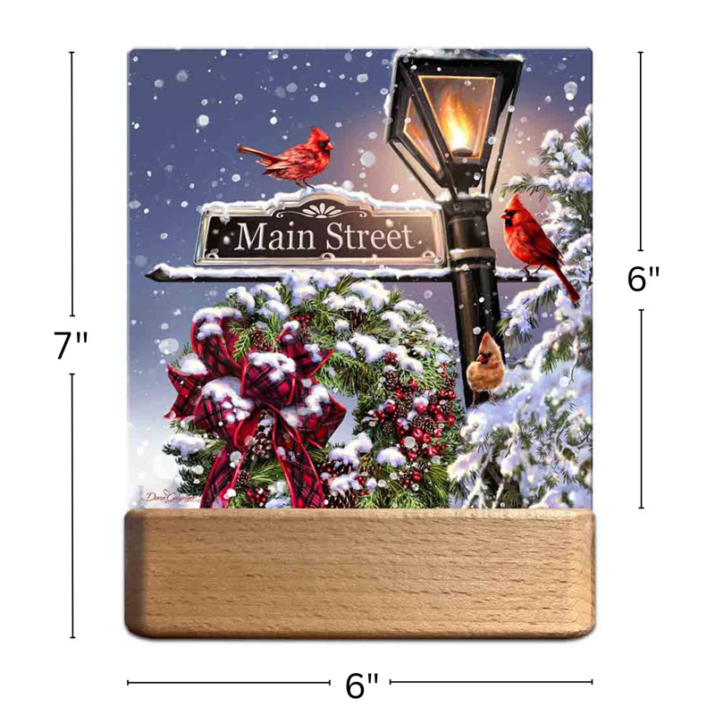 Main Street Christmas LED Nightlight