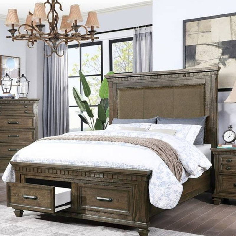 Mobilier de chambre à coucher de style traditionnel 1pc