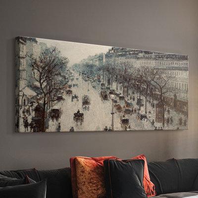 Série paysage - DCXLV - Toile tendue avec châssis - Prêt à accrocher