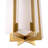 Lugano 5 - Light Geometric Chandelier