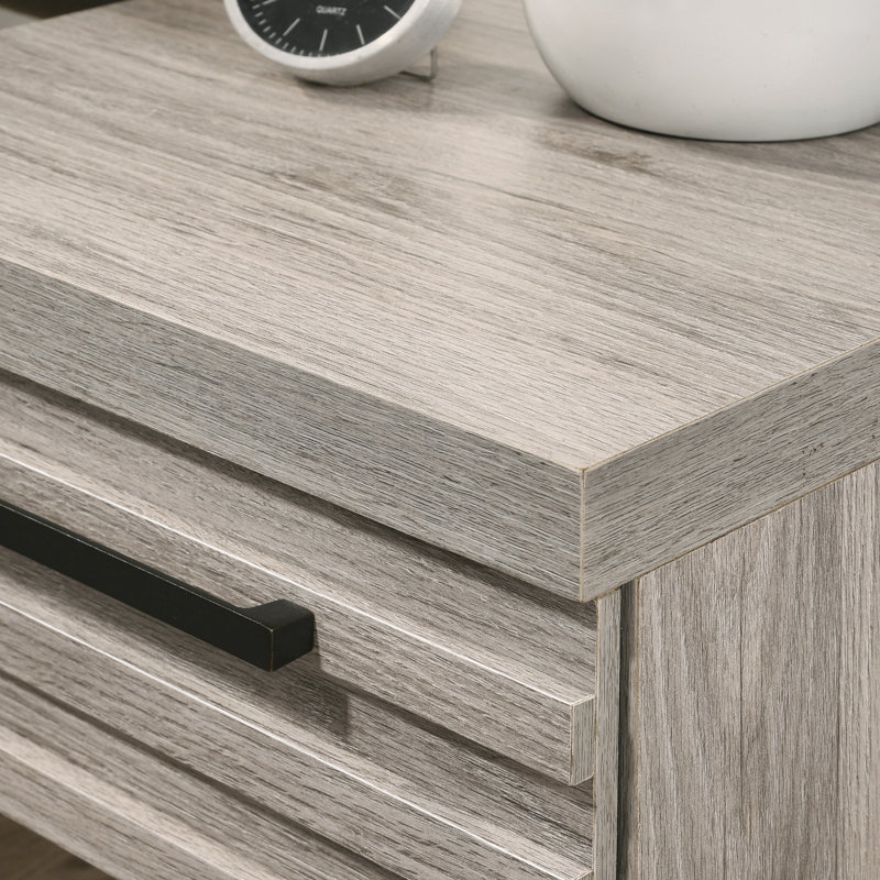 Commode double 6 tiroirs avec miroir Earvin