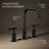 Purist® Widespread Faucet with Drain Assembly Low Lever Handles and Low Gooseneck Spout