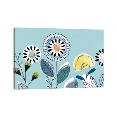 «Scandi Florals II» par Isabelle Z - impression d'art graphique