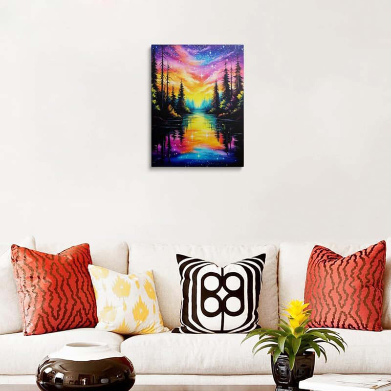 1 Piece Wrapped Canvas Wall Art