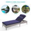 Ensemble de chaises longues inclinables avec coussin Lorise (ensemble de 2)-578868085