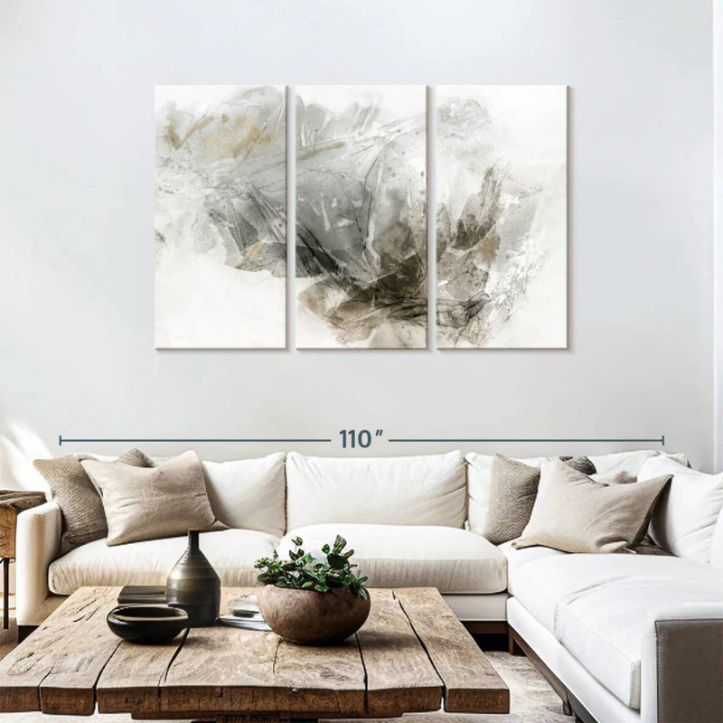 Avery Golden Intertwine, 48" H x 74" W