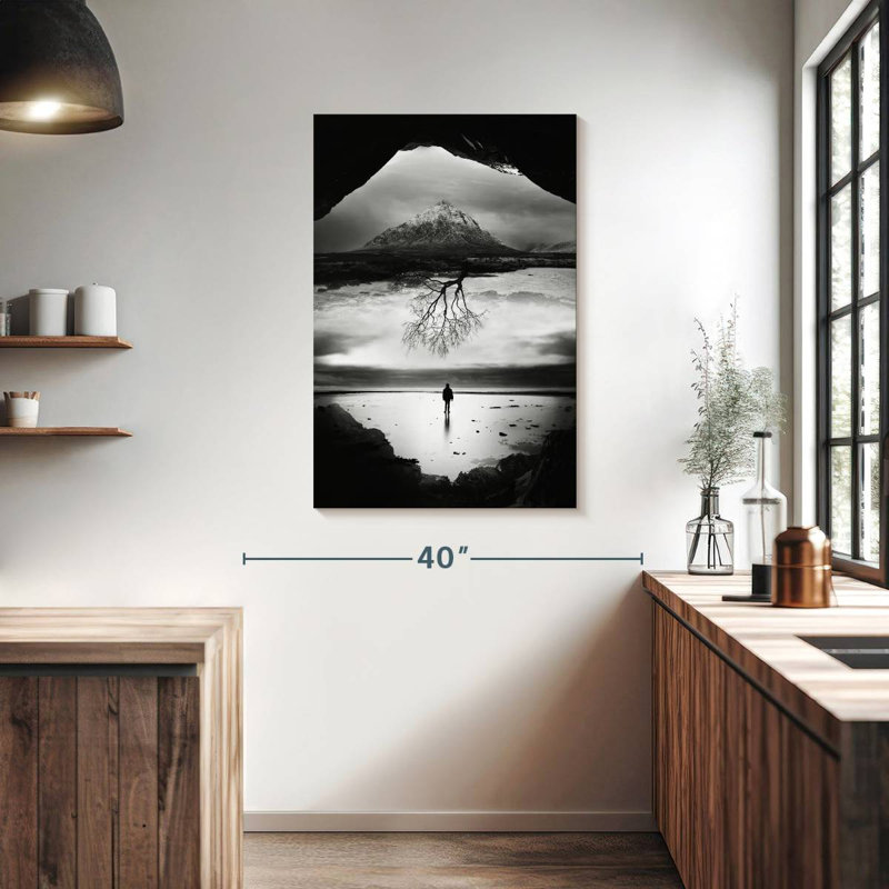 Alvord à l'arbre de vie, H 39 po x l 26 po