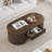 Guinna Mid-Century Oval Coffee Table-1151518850