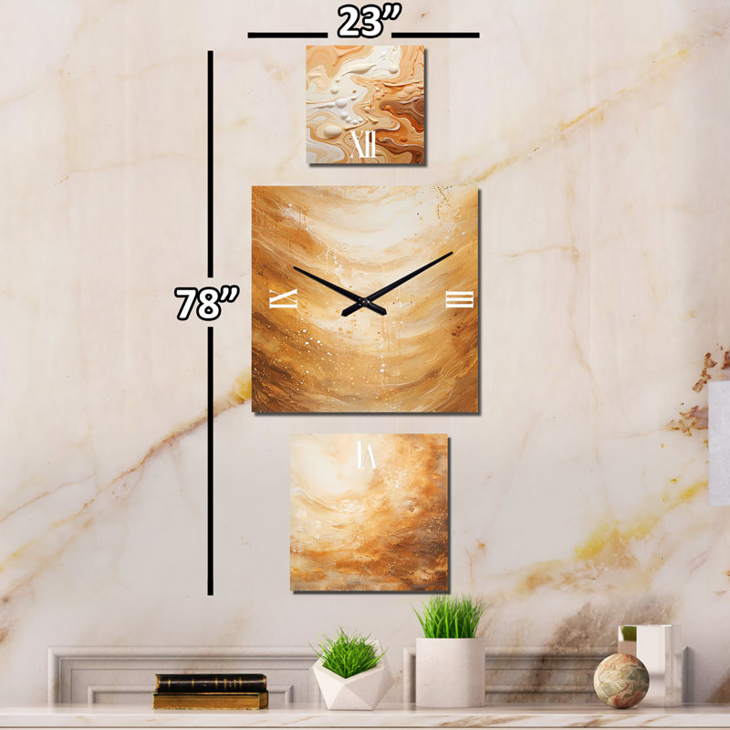 Julchen Metal Wall Clock