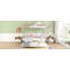Lit superposé double au-dessus de grand lit double avec lit gigogne-1219422294