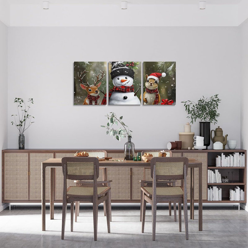 3 Piece Wrapped Canvas Print