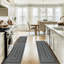 Machine Washable Kitchen Mat with Non-Slip Backing (Set of 3)-1401933918