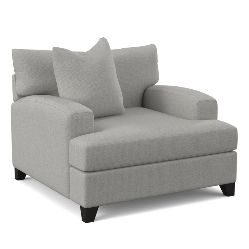 Fauteuil en polyester l 48 po Zani, Microfibre Gipsy Vapor Performance