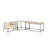 Loki Desk System With Wide Filing Cabinet-99276432