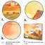 «Burning Sky At Sunset Farmhouse I», impressions sur toile-1073891661-1073891636