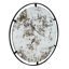 Miroir rond en fer