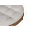 Grande table basse ronde avec repose-pieds imperméable-698867373