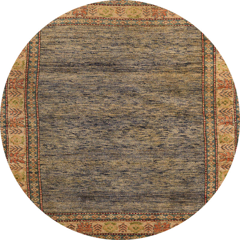 Tapis abstrait moderne 4716, Rond 6 pi