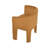 Camilla Arm Chair in Cognac Velvet