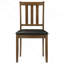 Ensemble de salle à manger, bois brun, mobilier de salle à manger-1386334408