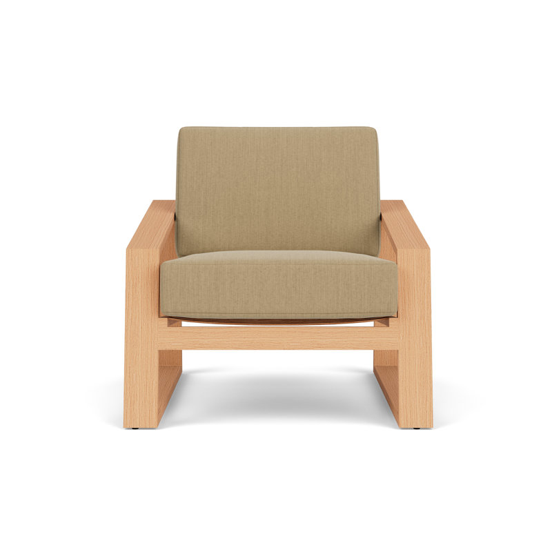 Outdoor Armchair, Loveboat Saffron