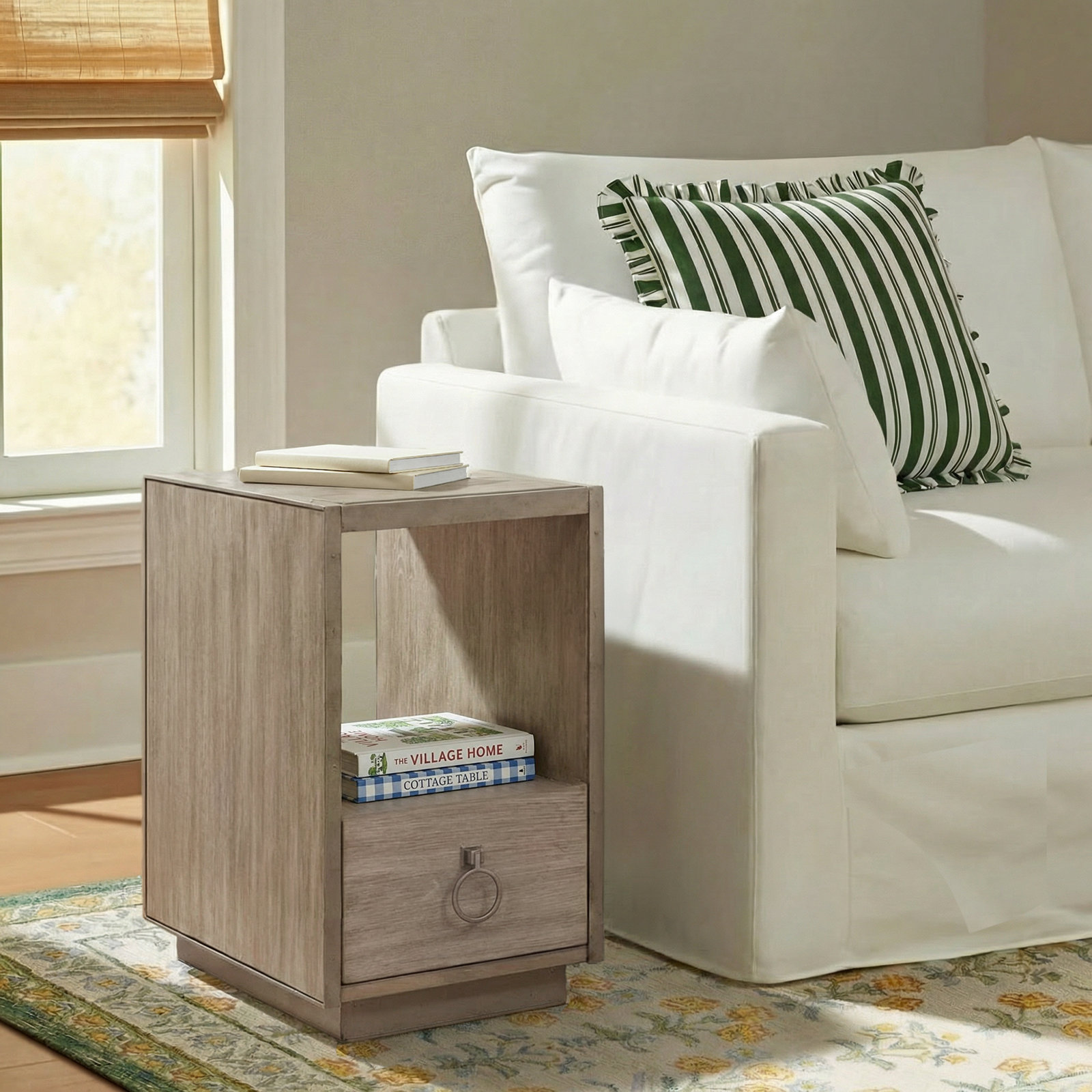 Regan End Table With Storage