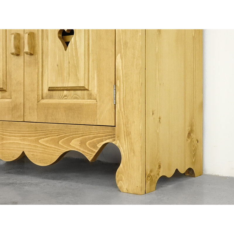 Dambrosio 196cm H x 93cm W Solid Wood Standard Bookcase