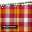 Rideau de douche Tartan-129036677