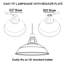Harshaw 16cm H Metal Bowl Pendant Shade ( Uno )-1477857565