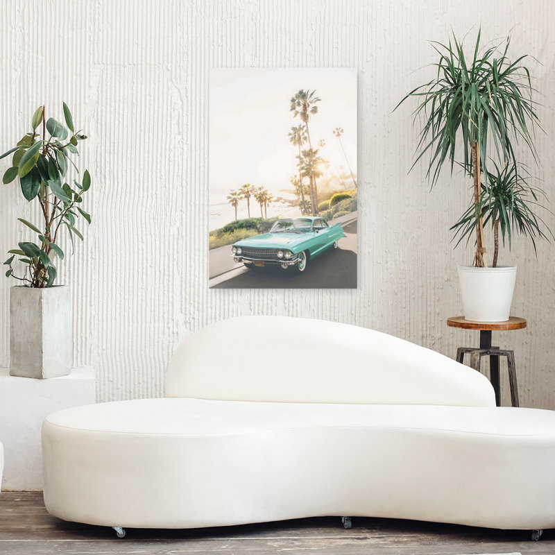 Art mural contemporain classique Malibu, H 36 po x l 24 po