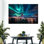 Lofoten Night Northern Lights sur toile