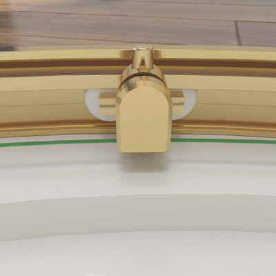 Aica Round Shower Enclosure - 1850 x 800 mm