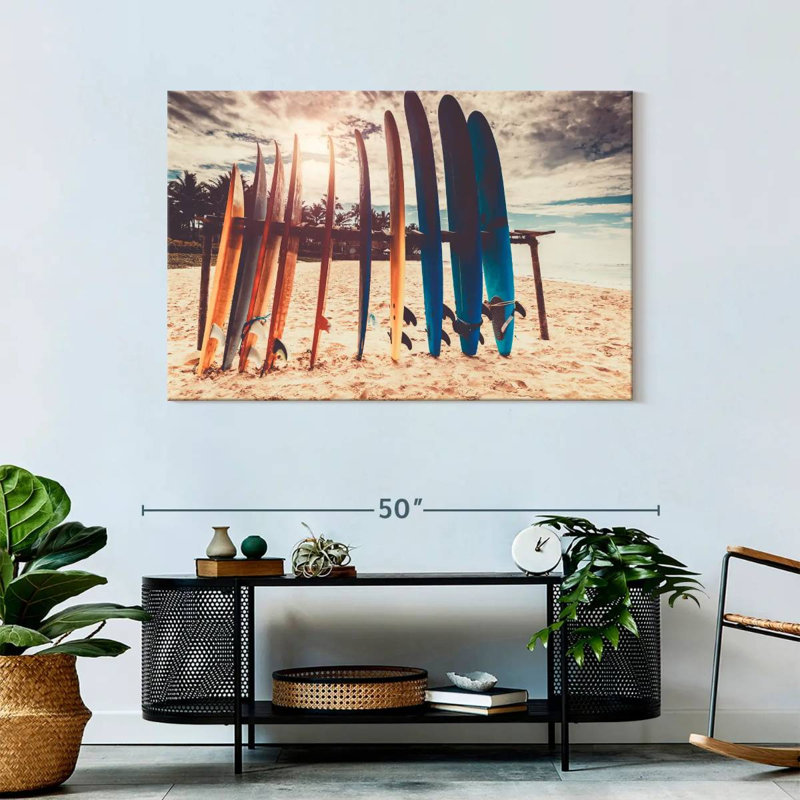 Senne Surfboard Stand, 30" H x 45" W