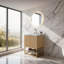 Meuble-lavabo simple 24 po avec surface solide-1394441908