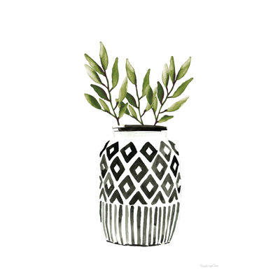 Vases géométriques II - vert