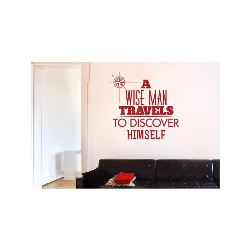 Wall Decal, Dark Red